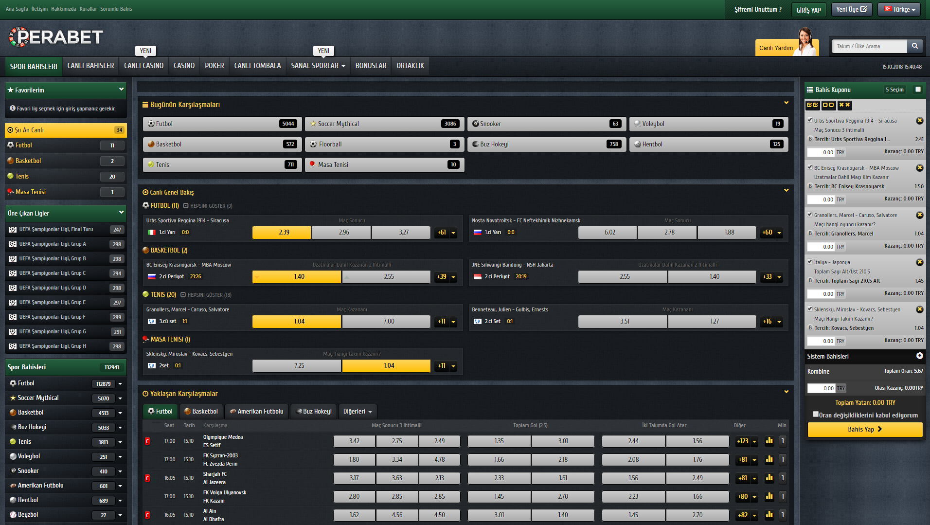 perabet para yatırma